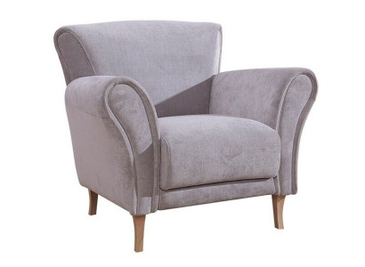 Sessel Stuhl Samt Lila Relax Lounge Sessel Weich Wohnzimmer Fernseh Sofa Couch